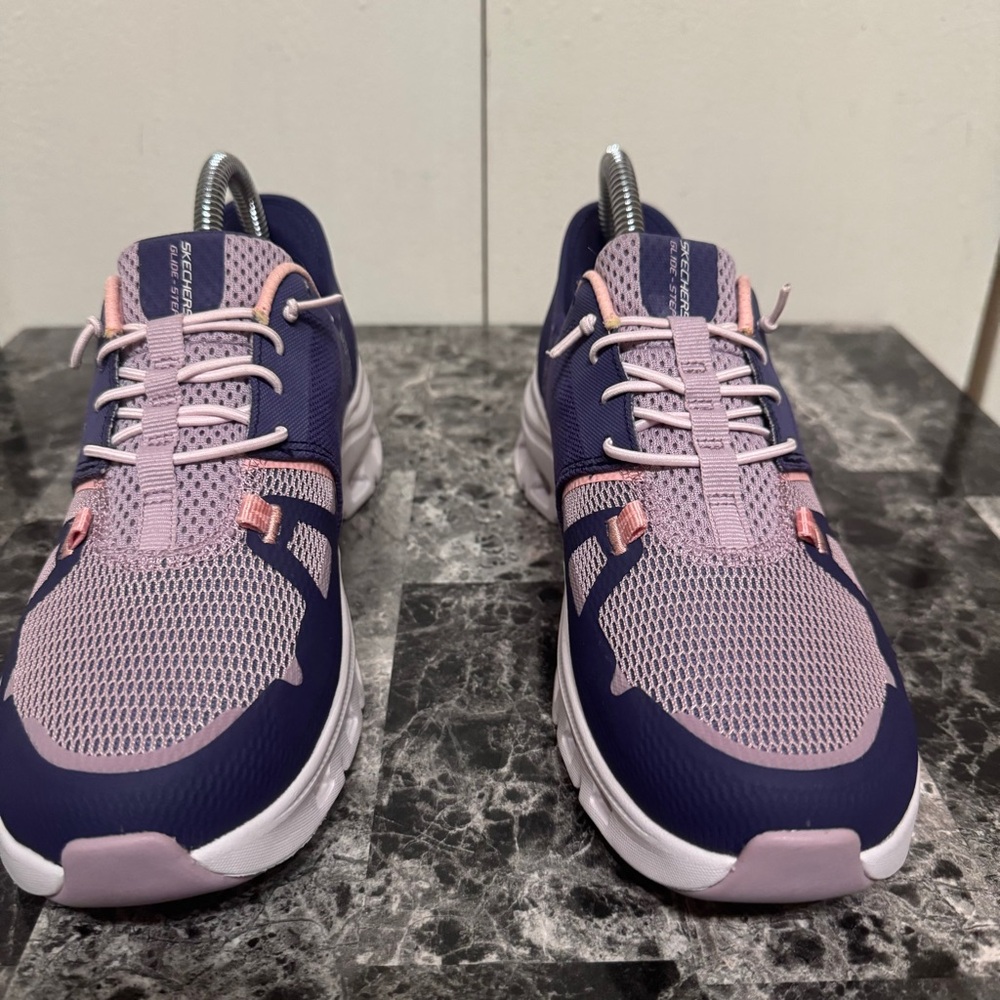 Skechers Slip Ins Womens Sz 7 Glide Step Pro 150420 Purple & Pink Comfort - Picture 9 of 14